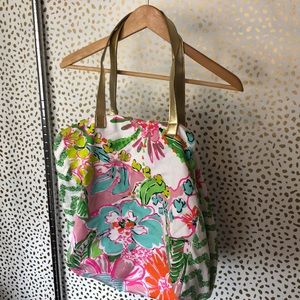 Lilly Pulitzer for Target beach bag